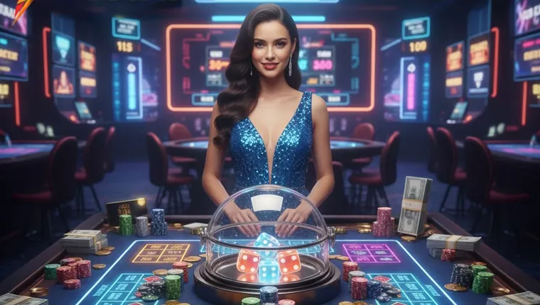 Player enjoying online casino games on OKBET